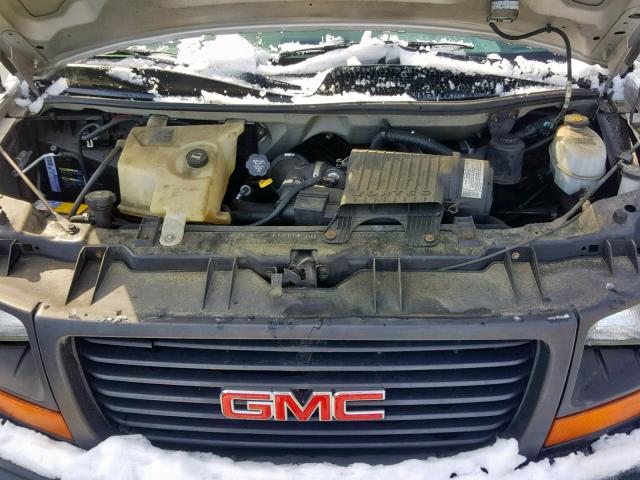 1GJHG39U251118325 - 2005 GMC SAVANA G35 SILVER photo 7