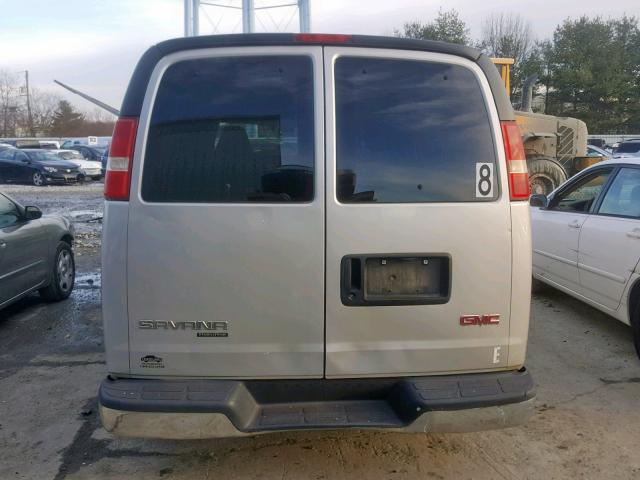 1GJHG39U251118325 - 2005 GMC SAVANA G35 SILVER photo 9