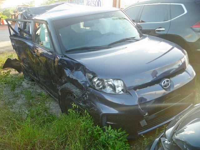 JTLZE4FE3B1127085 - 2011 TOYOTA SCION XB CHARCOAL photo 1