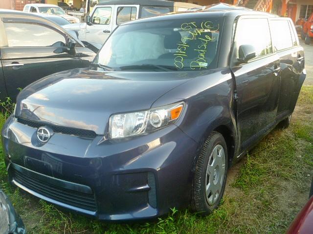 JTLZE4FE3B1127085 - 2011 TOYOTA SCION XB CHARCOAL photo 2