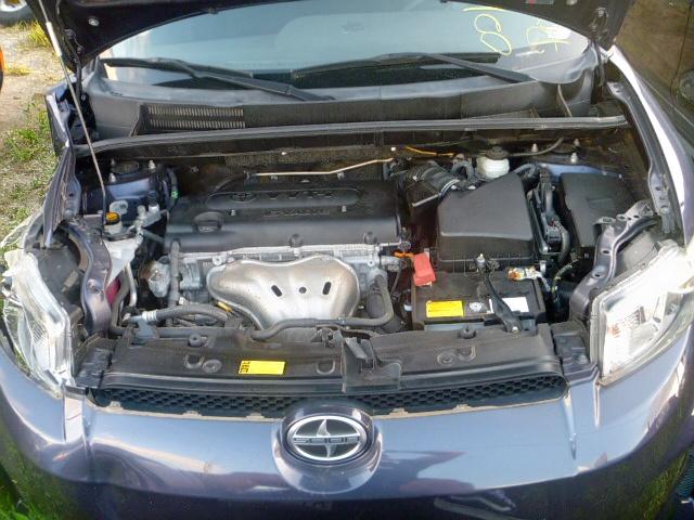 JTLZE4FE3B1127085 - 2011 TOYOTA SCION XB CHARCOAL photo 7
