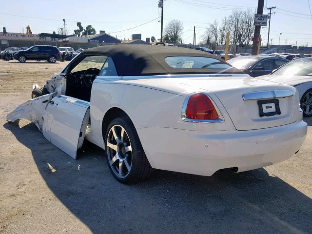 SCA666D54HU102799 - 2017 ROLLS-ROYCE DAWN WHITE photo 3