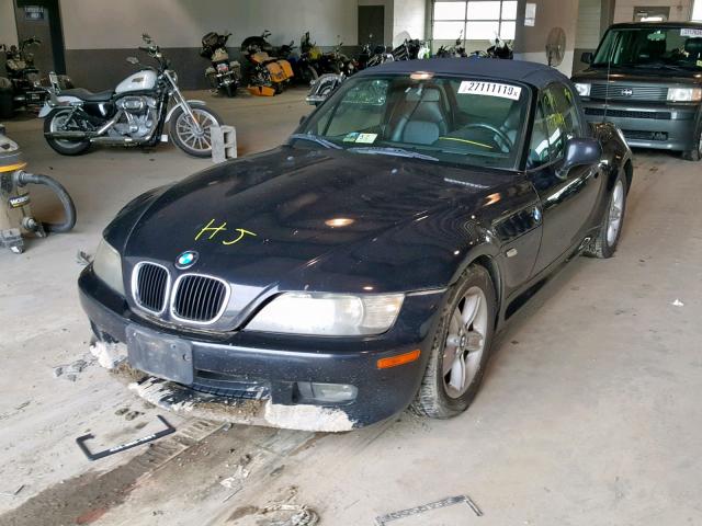 4USCH9342YLG05248 - 2000 BMW Z3 2.3 BLACK photo 2