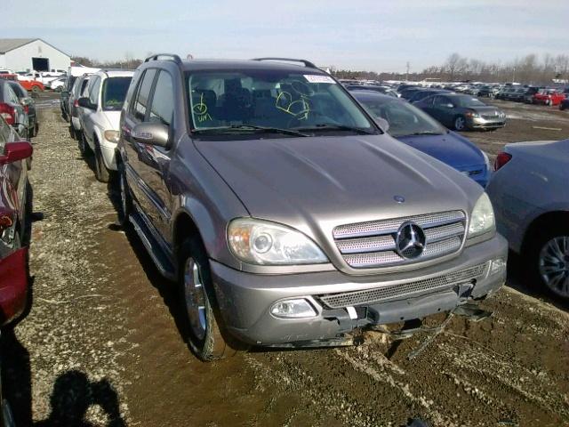 4JGAB57EX5A538540 - 2005 MERCEDES-BENZ ML 350 SILVER photo 1