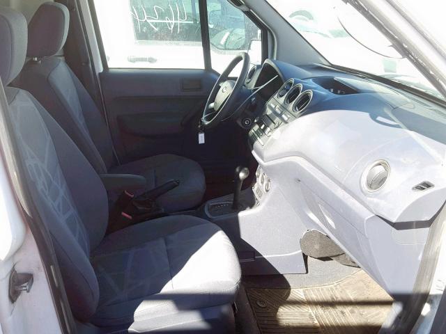 NM0LS7BN5DT135971 - 2013 FORD TRANSIT CO WHITE photo 5