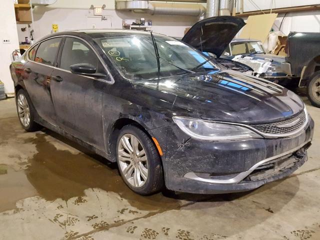 1C3CCCAB2FN634125 - 2015 CHRYSLER 200 LIMITE BLACK photo 1