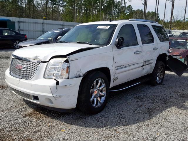 1GKFK63848J103506 - 2008 GMC YUKON DENA WHITE photo 2