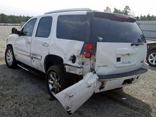 1GKFK63848J103506 - 2008 GMC YUKON DENA WHITE photo 3