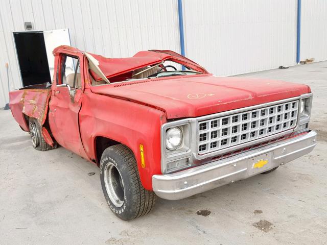 CCD14A1179198 - 1980 CHEVROLET C-10 RED photo 1