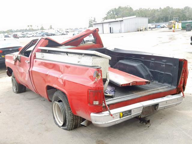 CCD14A1179198 - 1980 CHEVROLET C-10 RED photo 3