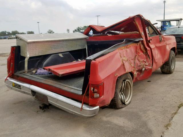 CCD14A1179198 - 1980 CHEVROLET C-10 RED photo 4