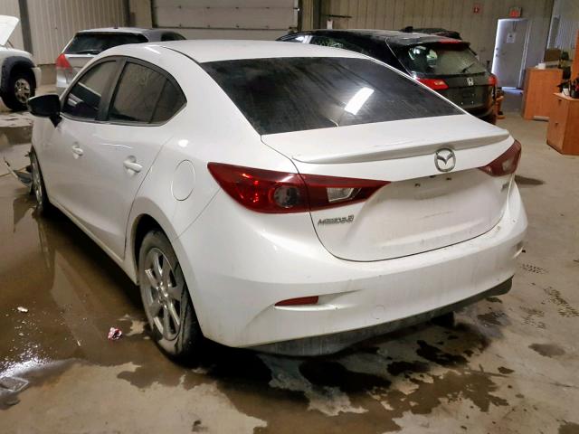 3MZBM1V75EM105286 - 2014 MAZDA 3 TOURING WHITE photo 3