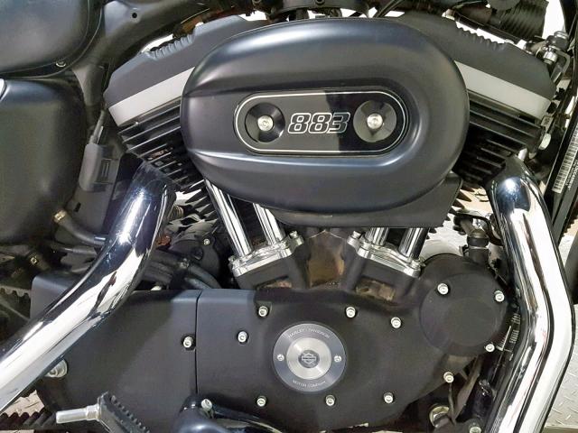 1HD4LE213CC430019 - 2012 HARLEY-DAVIDSON XL883 IRON BLACK photo 12