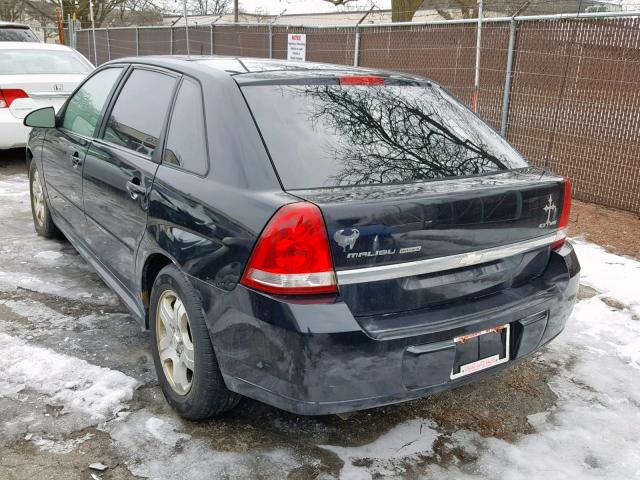 1G1ZU64824F157121 - 2004 CHEVROLET MALIBU MAX 黑色 照片 3