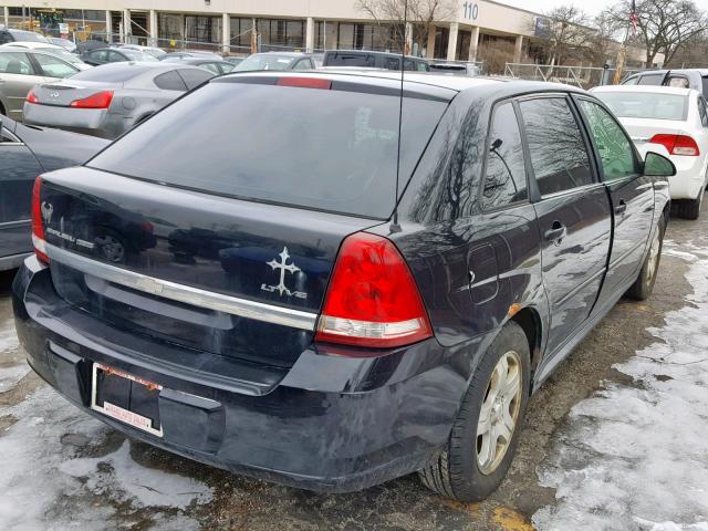 1G1ZU64824F157121 - 2004 CHEVROLET MALIBU MAX 黑色 照片 4