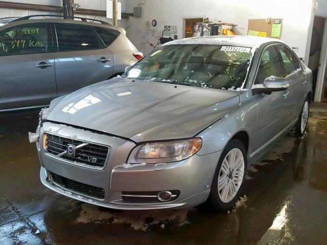 YV1AH852371028170 - 2007 VOLVO S80 V8 SILVER photo 2