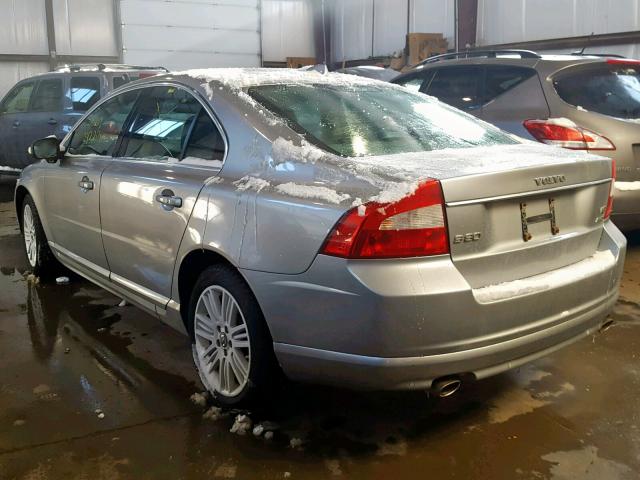 YV1AH852371028170 - 2007 VOLVO S80 V8 SILVER photo 3