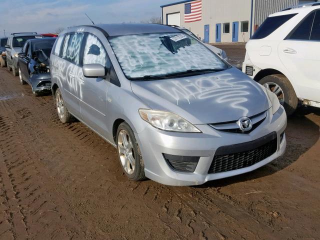 JM1CR293380314071 - 2008 MAZDA 5 SILVER photo 1