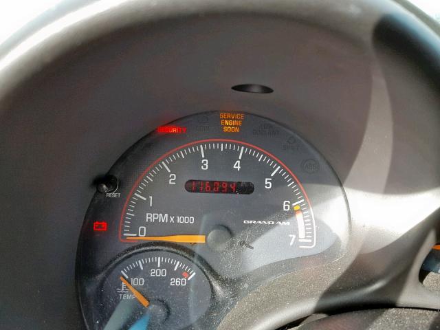 1G2NF52E74C239046 - 2004 PONTIAC GRAND AM S GOLD photo 8