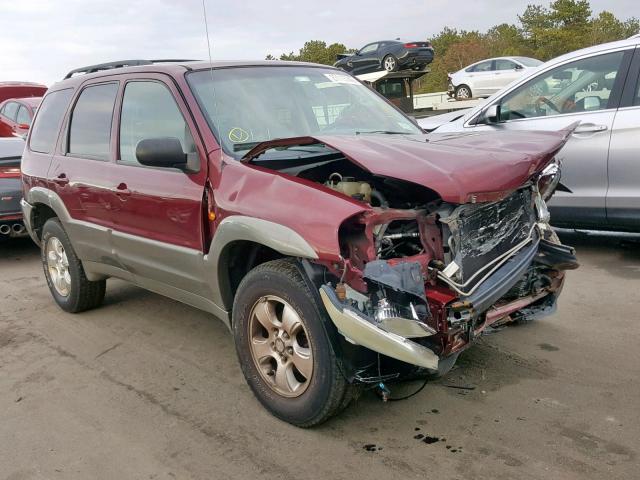 4F2CZ96113KM27980 - 2003 MAZDA TRIBUTE ES RED photo 1