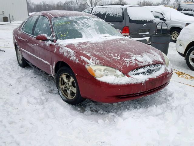 1FAFP55223G234770 - 2003 FORD TAURUS SES MAROON photo 1