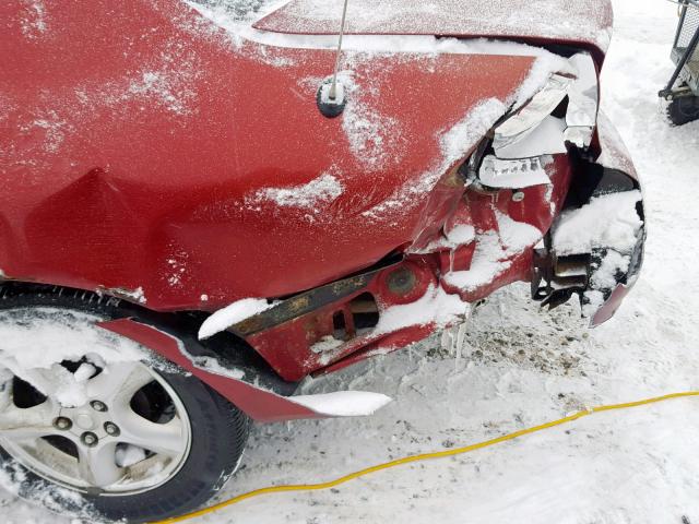 1FAFP55223G234770 - 2003 FORD TAURUS SES MAROON photo 9