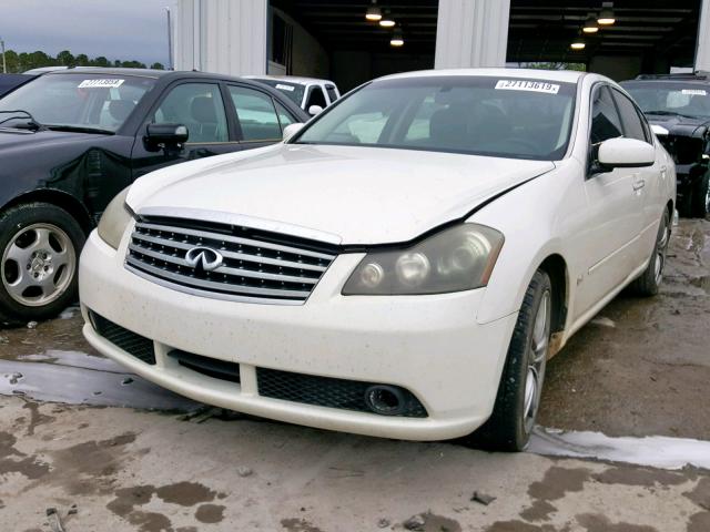 JNKAY01E67M300473 - 2007 INFINITI M35 BASE WHITE photo 2