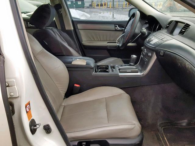 JNKAY01E67M300473 - 2007 INFINITI M35 BASE WHITE photo 5