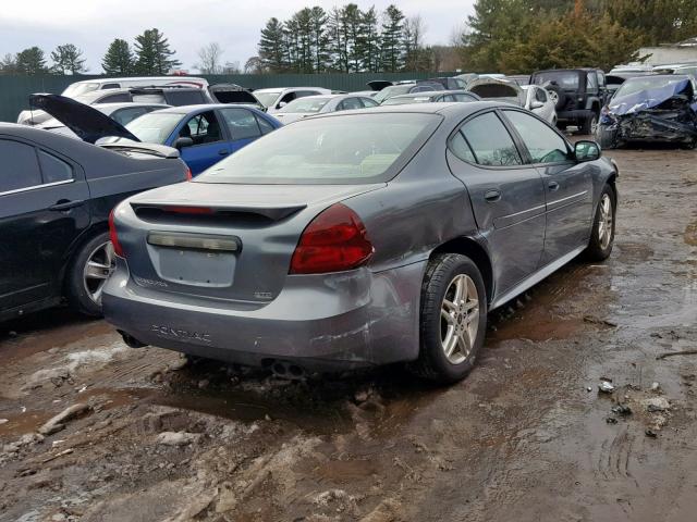 2G2WR544951140686 - 2005 PONTIAC GRAND PRIX GRAY photo 4