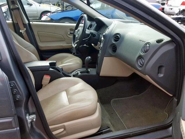 2G2WR544951140686 - 2005 PONTIAC GRAND PRIX GRAY photo 5