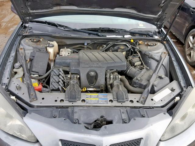 2G2WR544951140686 - 2005 PONTIAC GRAND PRIX GRAY photo 7