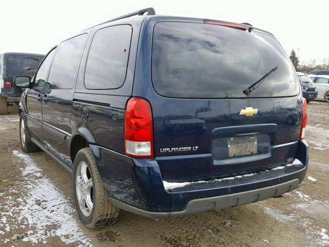 1GNDV331X7D135036 - 2007 CHEVROLET UPLANDER L Mavi foto 3