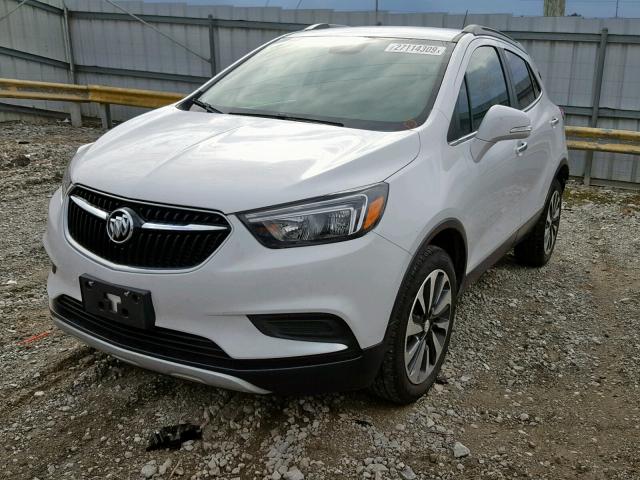 KL4CJESB5HB022026 - 2017 BUICK ENCORE PRE WHITE photo 2