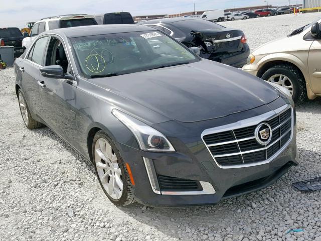1G6AS5S33E0157275 - 2014 CADILLAC CTS PERFOR GRAY photo 1