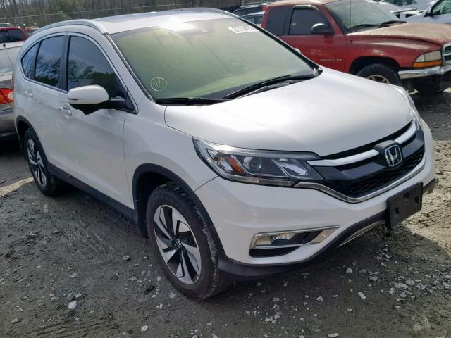 5J6RM4H94GL118738 - 2016 HONDA CR-V TOURI WHITE photo 1