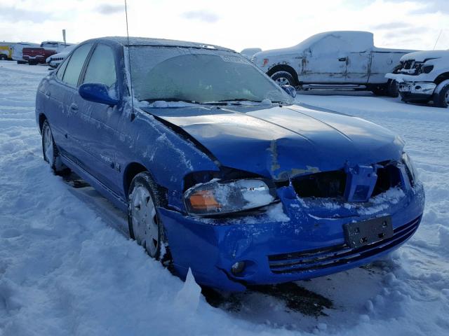 3N1AB51D75L477244 - 2005 NISSAN SENTRA SE- BLUE photo 1