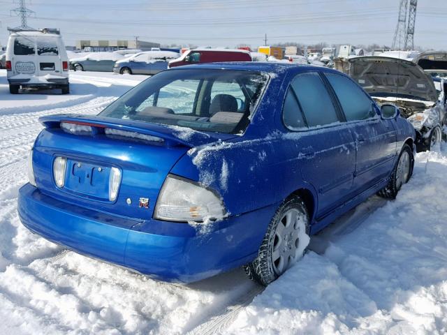 3N1AB51D75L477244 - 2005 NISSAN SENTRA SE- BLUE photo 4