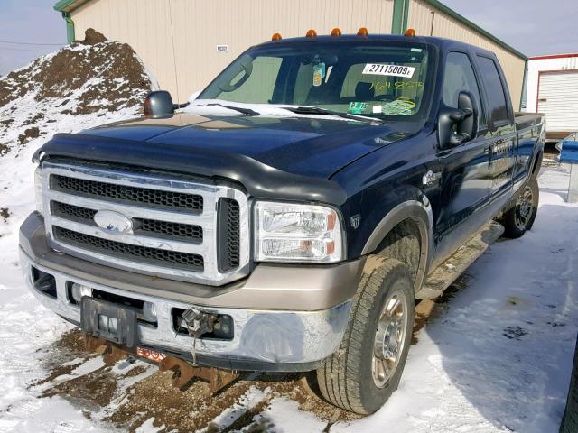 1FTWW31YX5EA84739 - 2005 FORD F350 SRW S GREEN photo 2