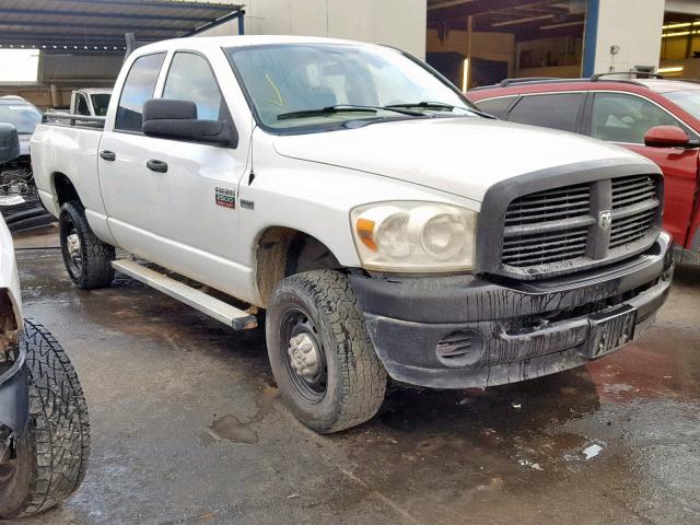 3D7KS28D18G110378 - 2008 DODGE RAM 2500 S WHITE photo 1