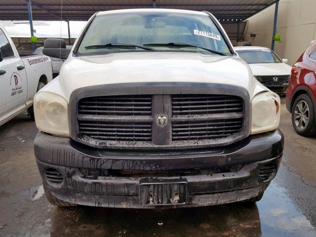 3D7KS28D18G110378 - 2008 DODGE RAM 2500 S WHITE photo 10