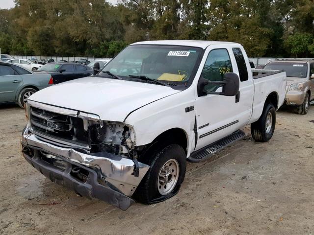 1FTSX31F7XEE16326 - 1999 FORD F350 SRW S WHITE photo 2