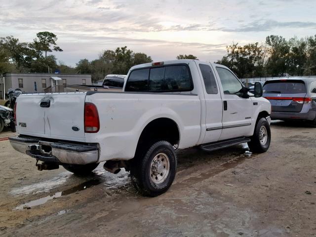 1FTSX31F7XEE16326 - 1999 FORD F350 SRW S WHITE photo 4