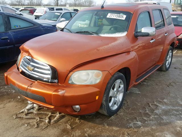 3GNDA23D66S675126 - 2006 CHEVROLET HHR LT ORANGE photo 2