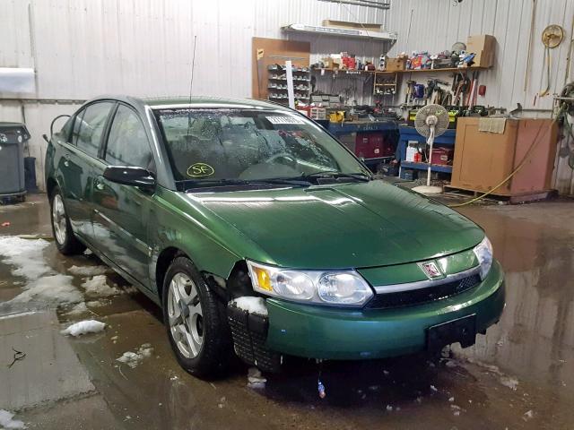 1G8AK52F13Z145961 - 2003 SATURN ION LEVEL GREEN photo 1