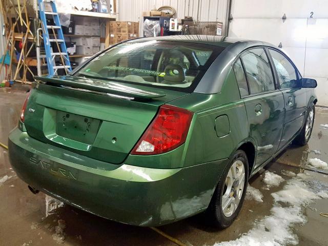 1G8AK52F13Z145961 - 2003 SATURN ION LEVEL GREEN photo 4