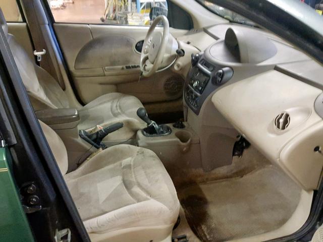 1G8AK52F13Z145961 - 2003 SATURN ION LEVEL GREEN photo 5