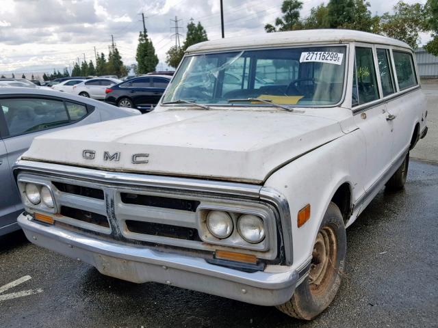 CE116Z110247 - 1971 GMC SUBURBAN WHITE photo 2