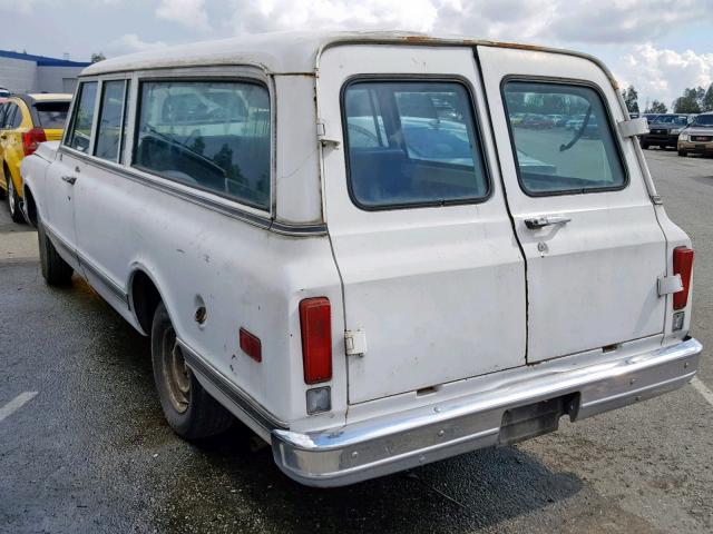 CE116Z110247 - 1971 GMC SUBURBAN WHITE photo 3