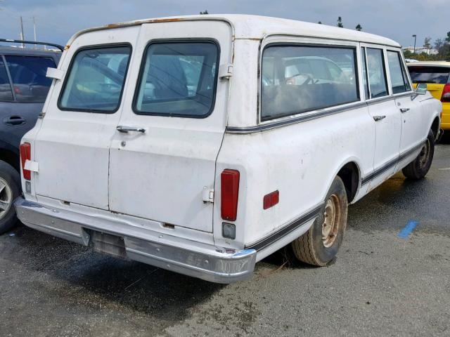 CE116Z110247 - 1971 GMC SUBURBAN WHITE photo 4