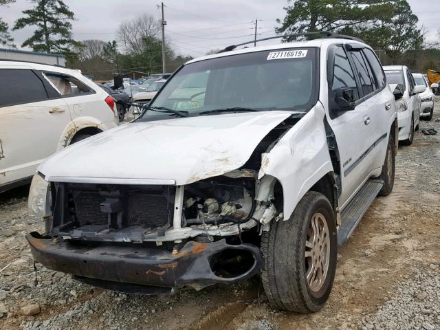 1GKDT13S662211992 - 2006 GMC ENVOY WHITE photo 2